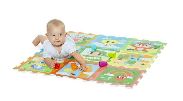 Molto Alfombra Puzzle para Bebe 91,50x91,50x2 cm Foam
