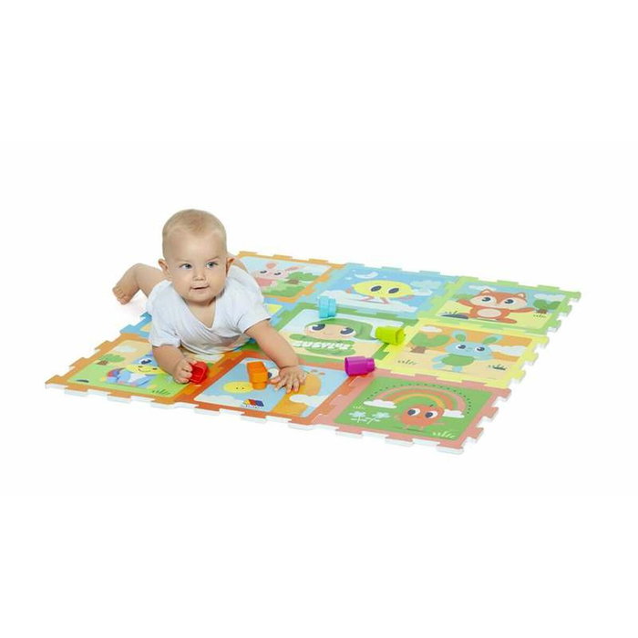 Molto Alfombra Puzzle Para Bebe 91,50x91,50x2 cm