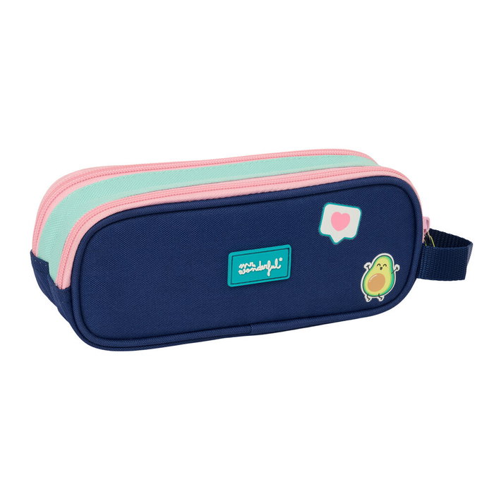 Safta Portatodo Escolar Doble Mr. Wonderful Estrella
