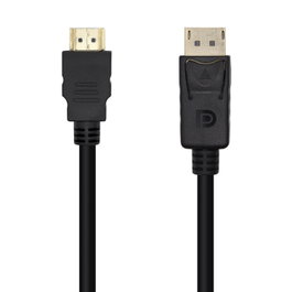 Aisens Cable Conversor DisplayPort a HDMI, 5m, Negro