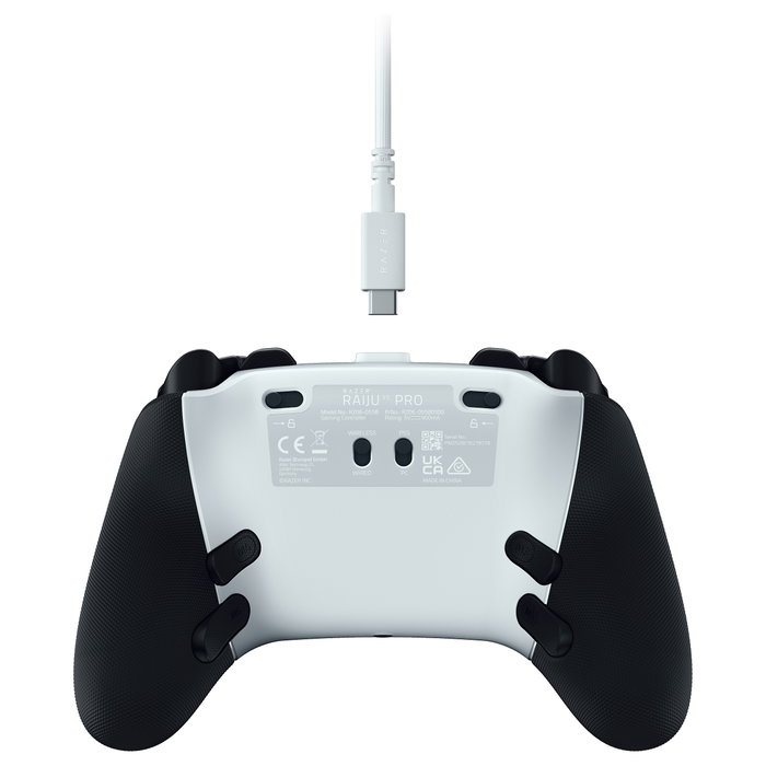 Razer Raiju V3 Pro Gamepad Blanco y Negro