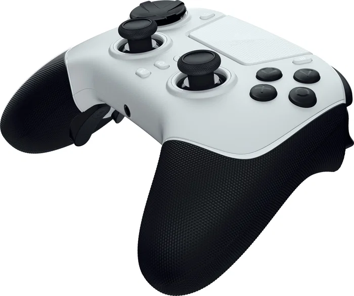 Razer Gamepad Raiju V3 Pro RZ06-05580200-R3G1 Inalámbrico y USB para PC y PlayStation 5 Color Negro Blanco