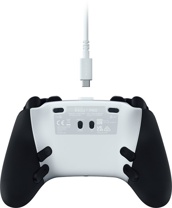 Razer Raiju V3 Pro Controller Blanco y Negro RZ06-05580200-R3G1