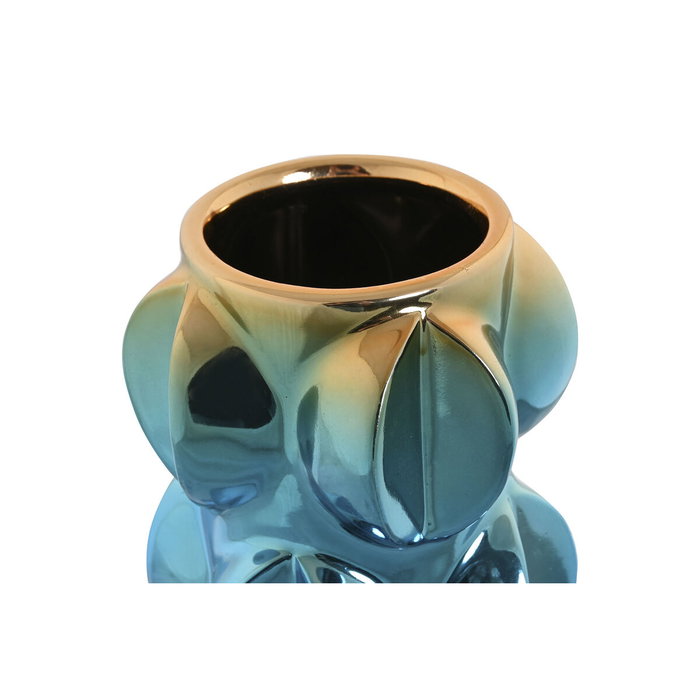DKD Home Decor Jarrón de Gres Iridiscente Multicolor Fluorito DKD Home Decor Jarrón de Gres Iridiscente Multicolor Fluorito