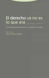 El derecho ya no es lo que era, Estévez Araújo José A. - TROTTA EDITORIAL