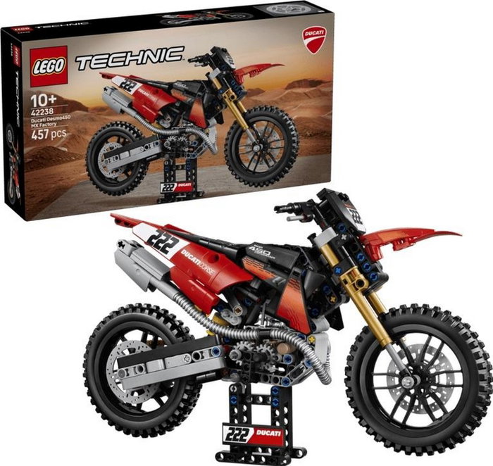 LEGO Technic Ducati Desmo450 MX Factory 42238