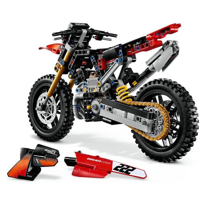 LEGO Technic Moto Ducati Desmo450 MX Factory 42238 LEGO Technic Moto Ducati Desmo450 MX Factory 42238