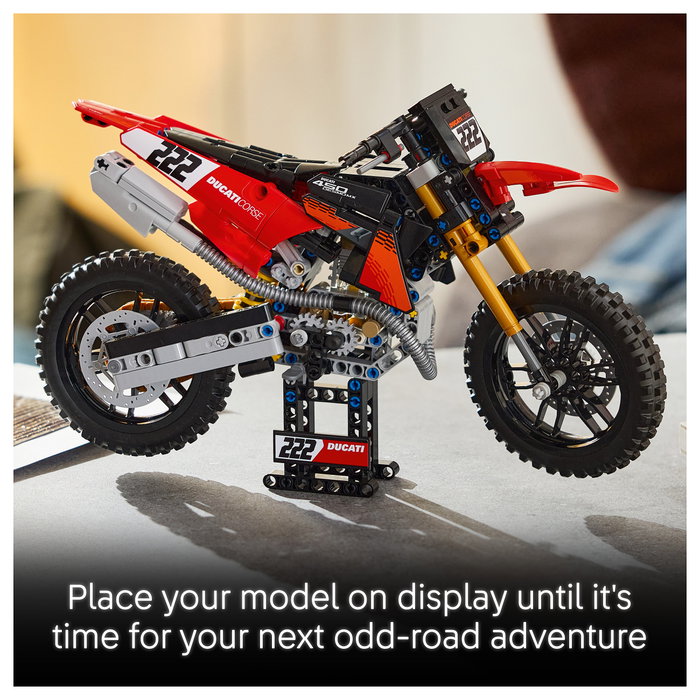 LEGO Technic Moto Ducati Desmo450 MX Factory 42238 LEGO Technic Moto Ducati Desmo450 MX Factory 42238