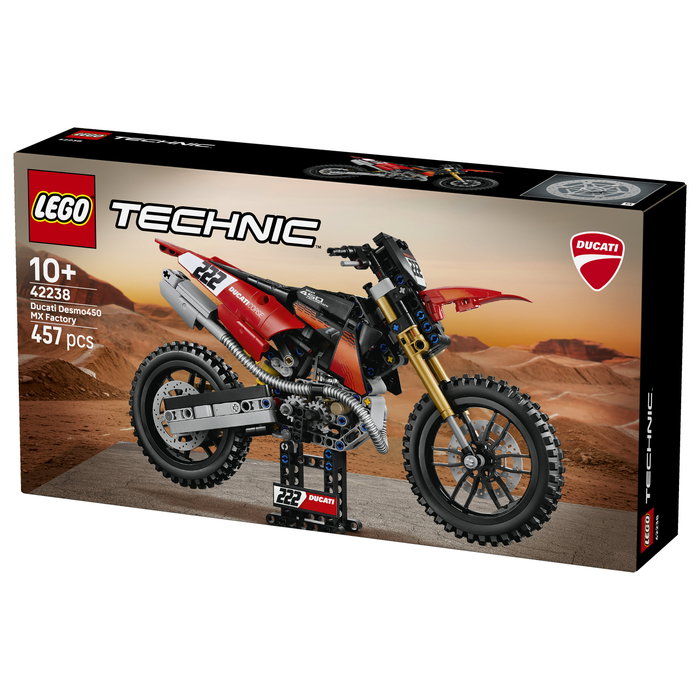LEGO Technic Moto Ducati Desmo450 MX Factory 42238 LEGO Technic Moto Ducati Desmo450 MX Factory 42238