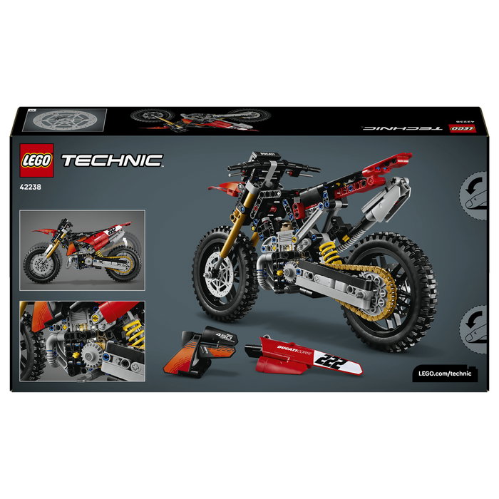 LEGO Technic Moto Ducati Desmo450 MX Factory 42238 LEGO Technic Moto Ducati Desmo450 MX Factory 42238