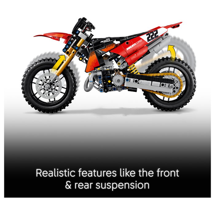 LEGO Technic Moto Ducati Desmo450 MX Factory 42238 LEGO Technic Moto Ducati Desmo450 MX Factory 42238