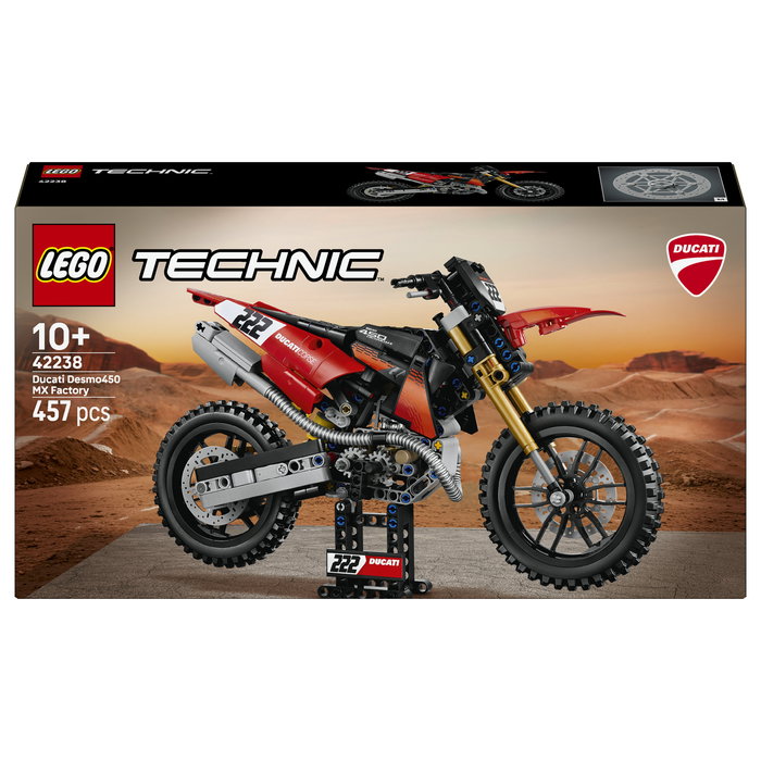 LEGO Technic Moto Ducati Desmo450 MX Factory 42238 LEGO Technic Moto Ducati Desmo450 MX Factory 42238