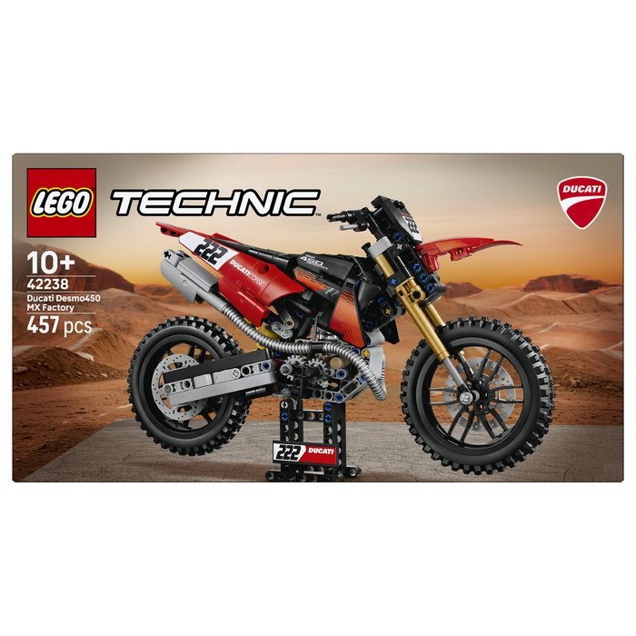 LEGO Technic Moto Ducati Desmo450 MX Factory 42238 LEGO Technic Moto Ducati Desmo450 MX Factory 42238