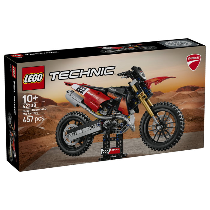 LEGO Technic Moto Ducati Desmo450 MX Factory 42238 LEGO Technic Moto Ducati Desmo450 MX Factory 42238