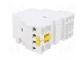 ZAMEL Contactor STM de 4 polos, 25A, 230VAC