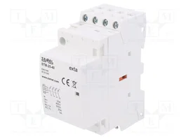 ZAMEL Contactor STM de 4 polos, 25A, 230VAC