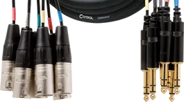 Cordial Multipar 8 Jack Xlr/8 Macho 3 M