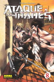 Ataque a los Titanes 08, Hajime Isayama - Norma Editorial