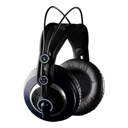 AKG Auriculares K240 Mkii Semiabiertos Dinámicos Impedancia 55 Ohmios Respuesta Frecuencia 15 Hz - 25 kHz Cable Desmontable Negro