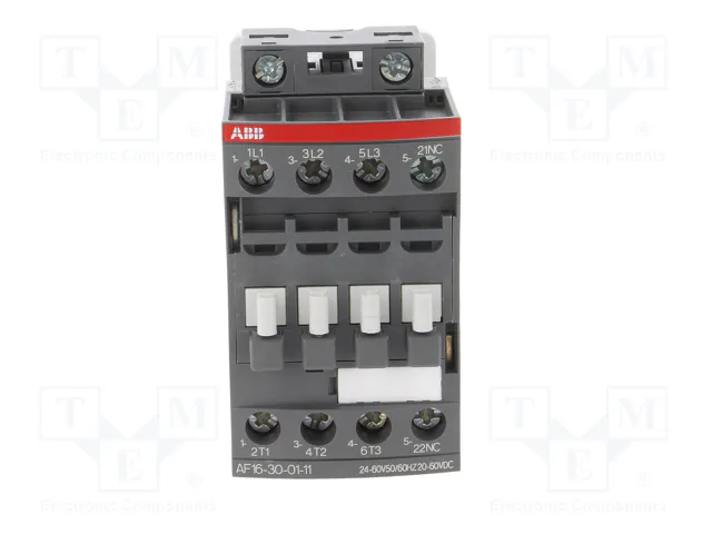ABB AF 16 Contactor 3-polar 16A