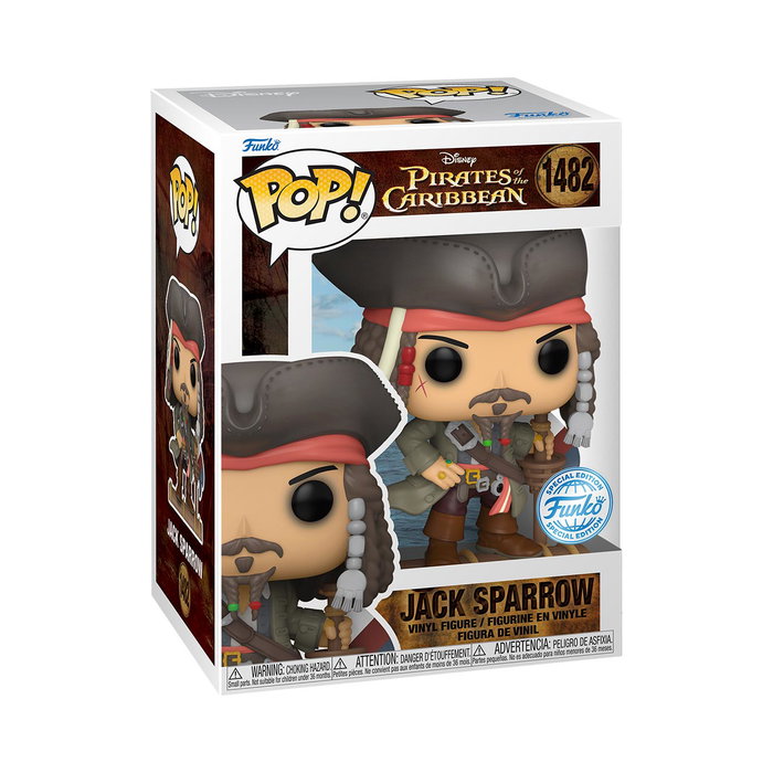 Funko Pop! Disney Piratas del Caribe - Jack Sparrow 81940 - Figura de Vinilo Coleccionable