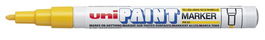 Marcador T.Opaca Perm. Uni-Ball Paint Marker 0,8 (Px-21)  Amarillo (Set de 12)