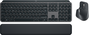 Logitech MX Keys S Conjunto de Teclado y Ratón, Grafito, QWERTZ
