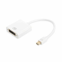 Digitus Adaptador Mini DisplayPort a DVI-D (24+5) Macho-Hembra, Cable 0.15m, DP 1.1a, CE, WE