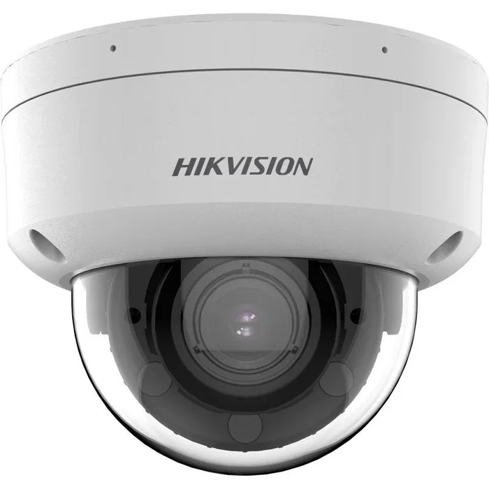 Hikvision DS-2CD2783G2-LIZS2U Cámara IP Exterior Pro Series con AcuSense, 4K 8MP, Zoom 2.8-12mm, Visión Nocturna 40m, Resistente IP67 IK10 para Montaje Techo/Pared, Blanco