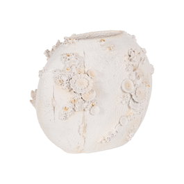 Jarrón Corales Poliresina Decoración 40 X 19 X 36 cm