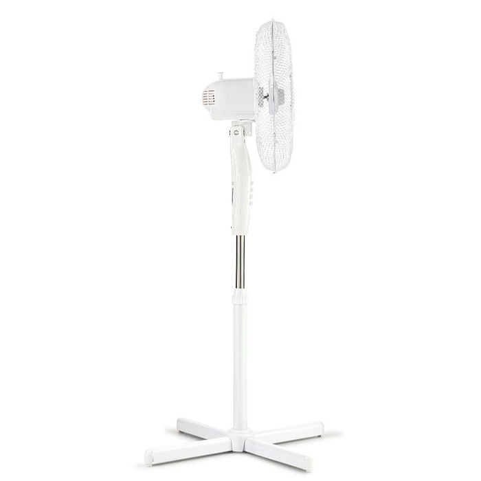 BLAUPUNKT Ventilador de Pie, 5 Aspas, Base Cruzada, 45W