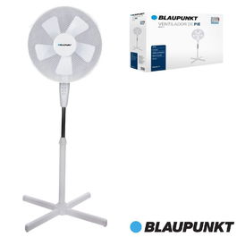 BLAUPUNKT Ventilador de Pie, 5 Aspas, Base Cruzada, 45W