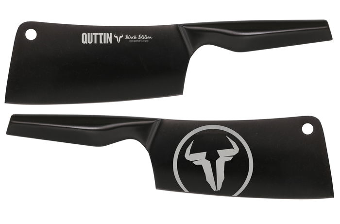 Quttin Macheta Cocina Black Edition 17.5 cm Hoja Acero Inoxidable (6 Unidades)