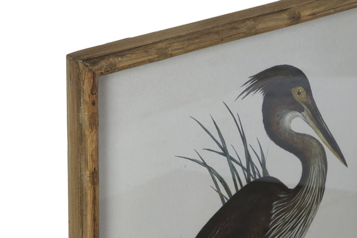 DKD Home Decor Cuadro Oriental Multicolor Cristal y Bambú con Diseño de Ave 3 x 60 x 45 cm (4 Unidades) DKD Home Decor Cuadro Oriental Multicolor Cristal y Bambú con Diseño de Ave 3 x 60 x 45 cm (4 Unidades)