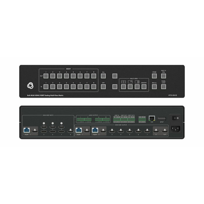 Kramer Electronics Matriz de Conmutación AV MTX3-88-SE 120W Kramer Electronics Matriz de Conmutación AV MTX3-88-SE 120W