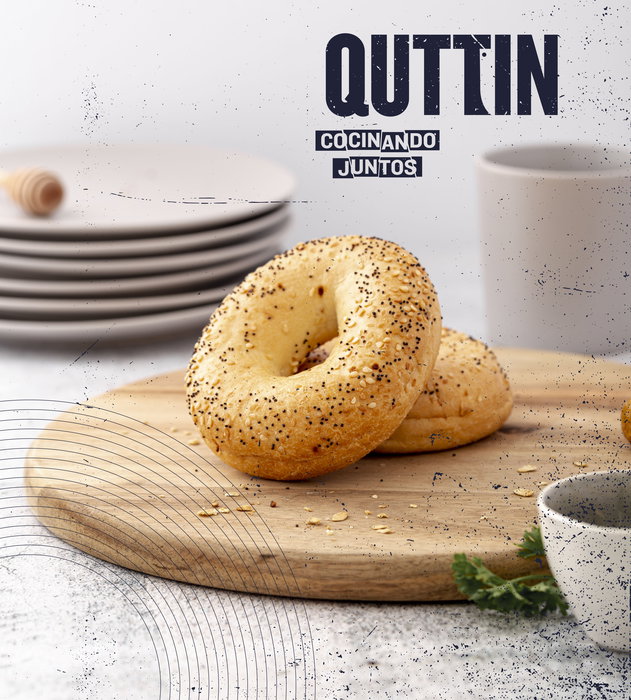 Quttin Molde Horno Rosquilla 21 cm (12 Unidades)