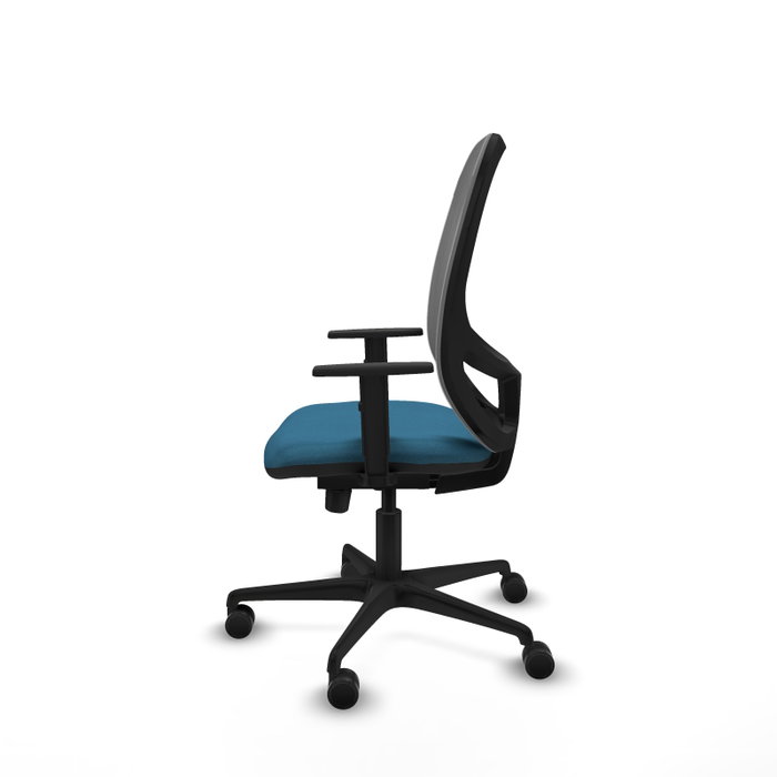 PIQUERAS Y CRESPO Silla de oficina Cilanco con mecanismo Sincro/Traslack Verde petróleo y Gris PIQUERAS Y CRESPO Silla de oficina Cilanco con mecanismo Sincro/Traslack Verde petróleo y Gris
