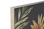 DKD Home Decor Cuadro Tropical Dorado Negro Lienzo PS Palmera 103 x 4.5 x 143 cm (2 Unidades)