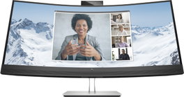 HP E34m G4 Monitor de conferencias curvo WQHD con USB-C y Webcam 5MP