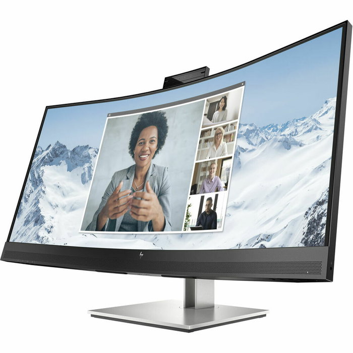 HP E34m G4 Monitor de conferencias curvo WQHD con USB-C y Webcam 5MP