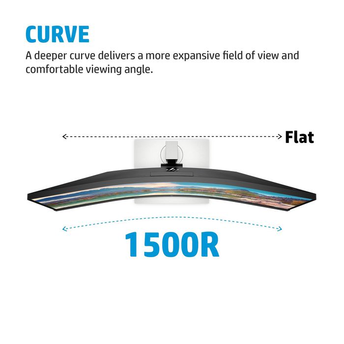 HP Monitor E34m G4 WQHD Curved USB-C Conferencing Monitor con Webcam Integrada y Carga de 65W HP Monitor E34m G4 WQHD Curved USB-C Conferencing Monitor con Webcam Integrada y Carga de 65W