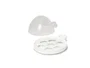 Tristar EK-3074 Cocedor de Huevos Automático, 7 Huevos, 350 W, con Vaso Medidor y Perforador, Blanco y Transparente