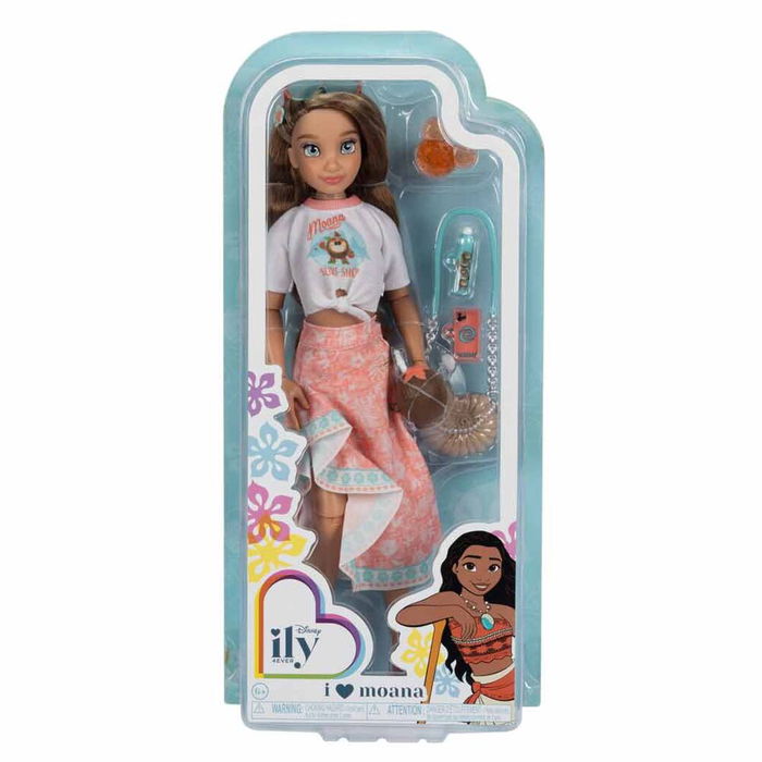 JAKKS PACIFIC Muñeca Fashion Doll Vaiana Moana Disney ily 4Ever 25cm +6 años