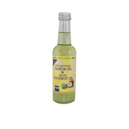 Yari Aceite de Ricino 100% y Aceite de Coco Virgen para Cabello 250ml