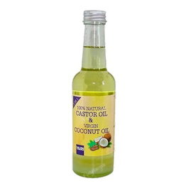 Yari 100% Castor Oil & Virgin Coconut Oil 250ml