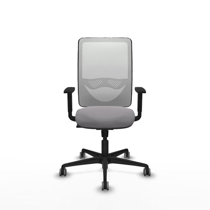 PIQUERAS Y CRESPO Silla de oficina Zulema con Mecanismo Sincro Gris y Blanco PIQUERAS Y CRESPO Silla de oficina Zulema con Mecanismo Sincro Gris y Blanco