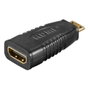 MicroConnect Adaptador Mini HDMI Macho a HDMI Hembra HDM19F19MC