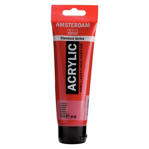 Pintura Acrilica Amsterdam 120 Ml (Bote) Carmin (Set de 3) Pintura Acrilica Amsterdam 120 Ml (Bote) Carmin (Set de 3)
