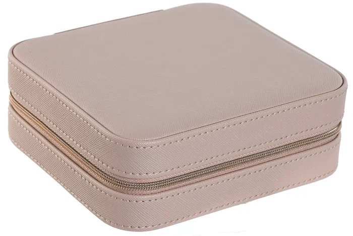 DKD Home Decor Joyero Tradicional Rosa Palo 14 x 5 x 13 cm (4 Unidades)