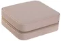 DKD Home Decor Joyero Tradicional Rosa Palo 14 x 5 x 13 cm (4 Unidades)